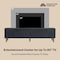 Manhattan Comfort Jodie TV Stand in Charcoal Grey TV003-GY - alternate 5